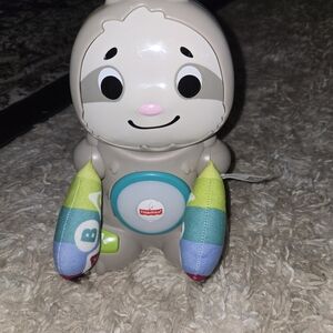 Fisher-Price Smiling Sloth with Colorful Arms